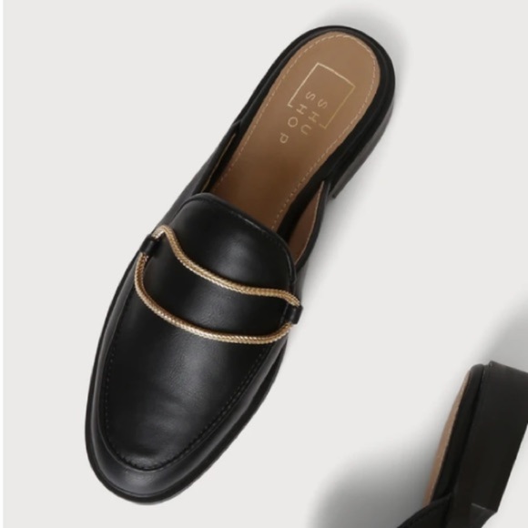 ShuShop Tuti Black Slide-On Loafers | 7.5 - Picture 9 of 9
